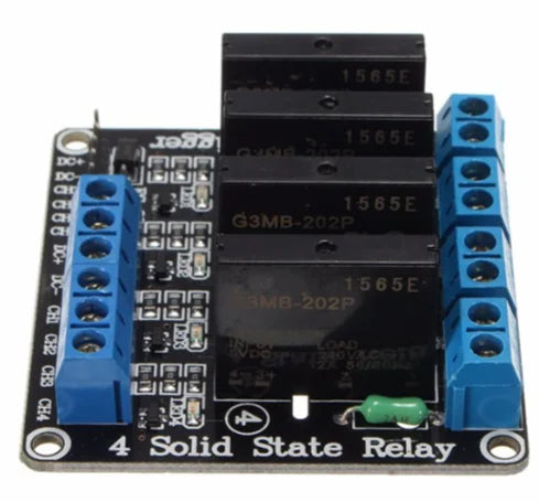 4 Channel Solid State Relay Module – Taalimiyah