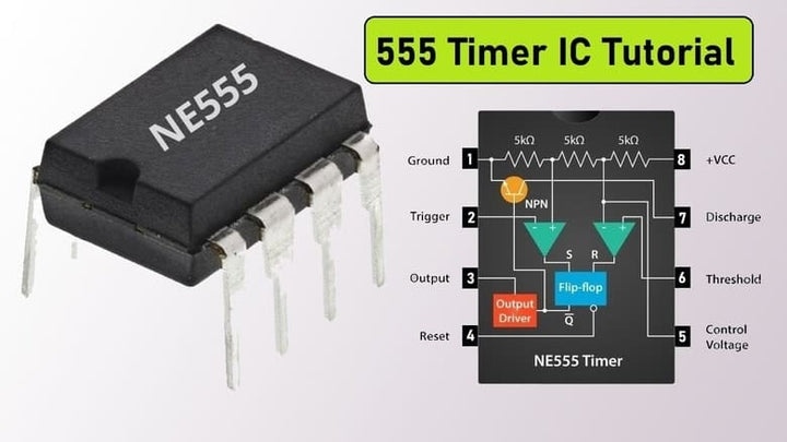 NE555P - (555 Timer IC) – Taalimiyah