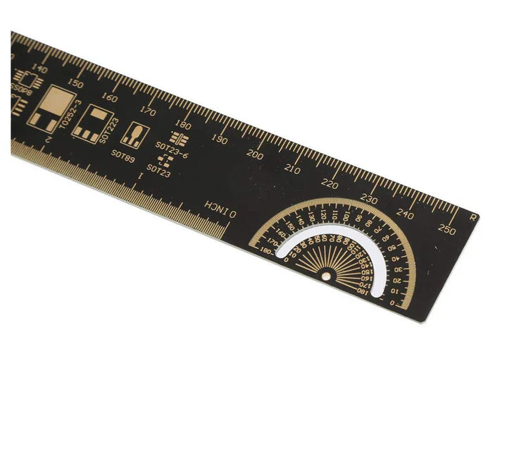 Multifunctional PCB Ruler – Taalimiyah