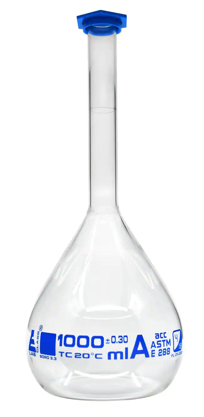 Volumetric flasks class A capped 500ML – Taalimiyah