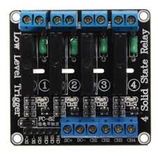 4 Channel Solid State Relay Module – Taalimiyah
