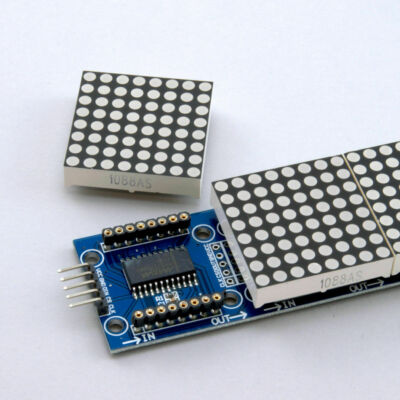 Dot Matrix Module (4 in 1) - MAX7219 – Taalimiyah