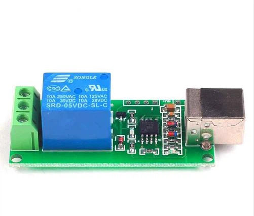 USB Control 1 Channel Module 5V Relay Module – Taalimiyah