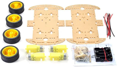 4 Wheel Arduino Car Kit – Taalimiyah